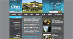 Desktop Screenshot of obec-cizkov.cz